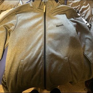 Never wear it. Bench Turtle neck zip up hoodie